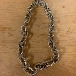 Extra large oval link David Yurman chain